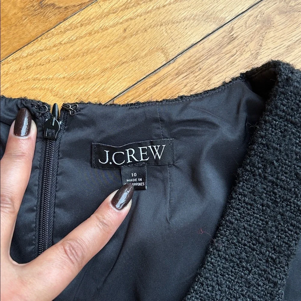 J. Crew Sophia Sleeveless Dress with Jewel Buttons